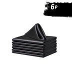 6/12 Peças de Guardanapos de Cetim Macio, Guardanapos Simples e Elegantes - Perfeitos para Casamentos, Chá de Panela, Festas e Decorações de Restaurantes