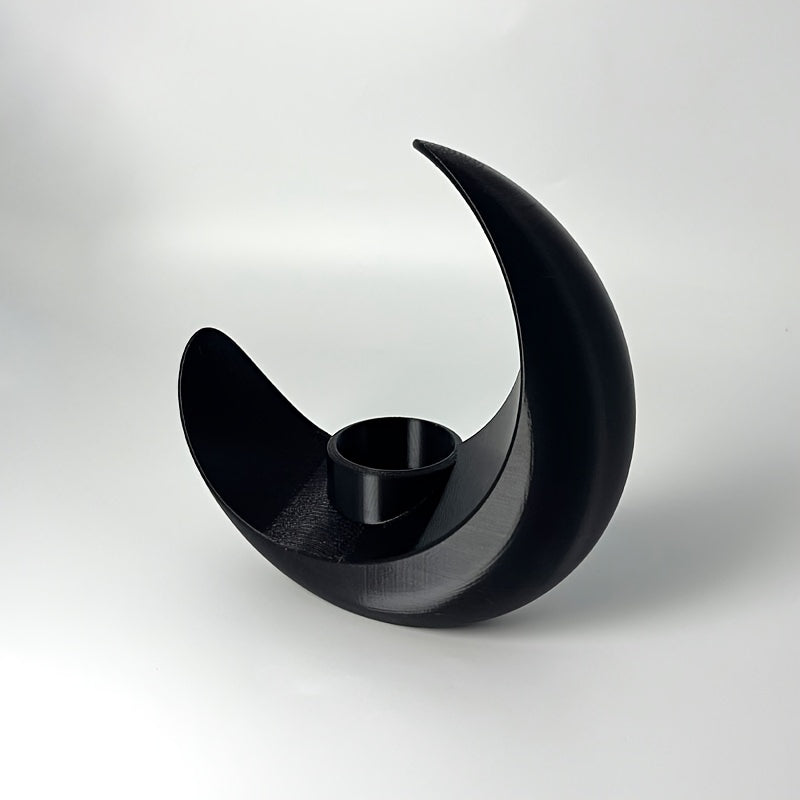 Vaso Lua, Decoração Criativa para Casa, Recipiente para Plantas Verdes Estilo Nórdico, Ornamento Criativo em Forma de Lua Crescente, Decoração Romântica para Mesa ou Varanda