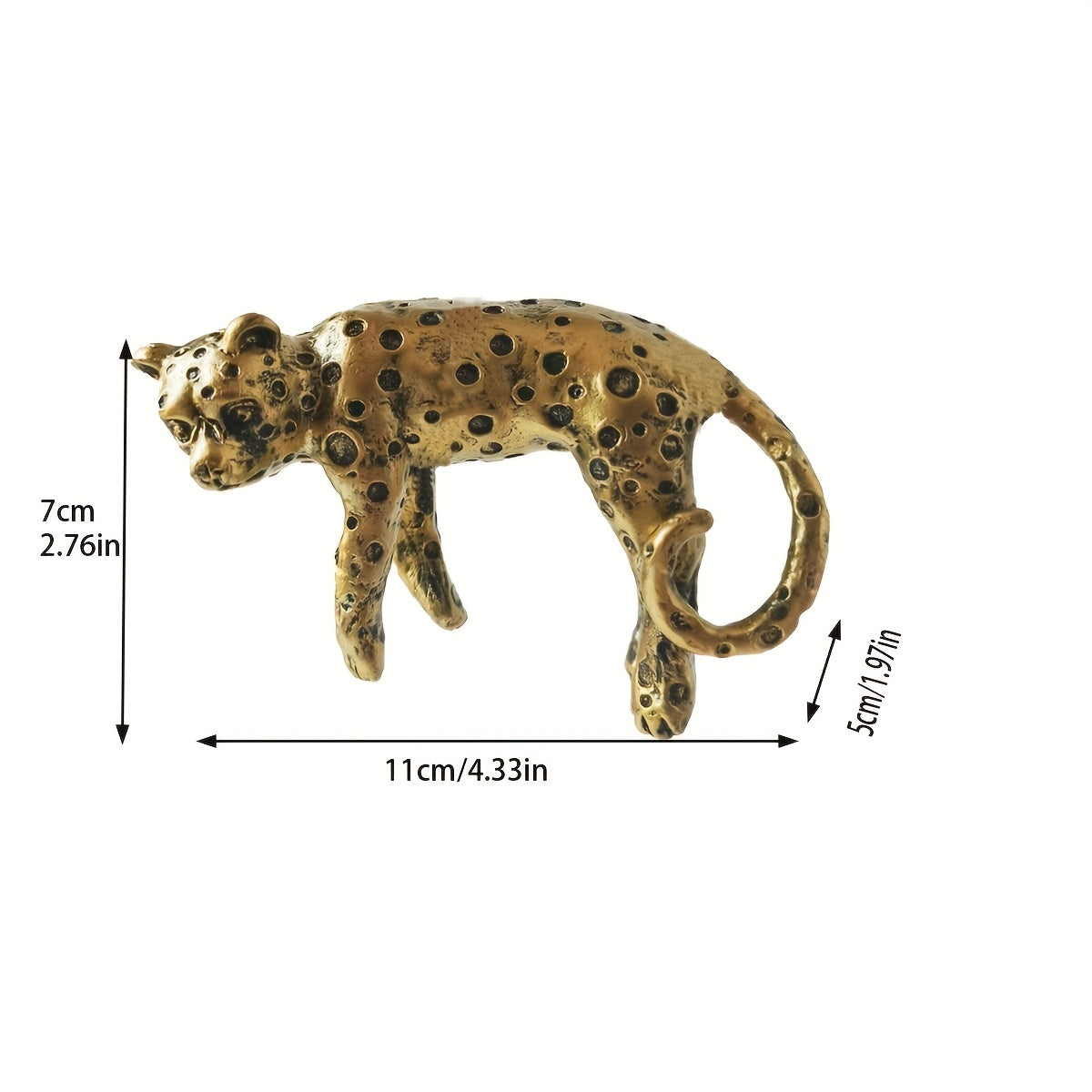 1pc Suporte de Resina de Leopardo Dourado - Acessório Decorativo para Pote de Flores Montado na Parede para Casa e Jardim, Perfeito para Decoração de Ação de Graças, Decorações de Parede Exteriores e Miniaturas de Jardim, Suporte de Pote de Flores