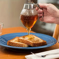 Honey Dispenser with a Stand - Suitable for Syrups, Sauces, And Condiments, - a Versatile Kitchen Tool for Olive Oil, Chocolate, And Sweetened Condensed Milk