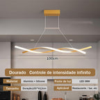 3 Cores Lustre De Teto Nórdico De Luxo Lustre Para Sala De Jantar e Estar Lustre