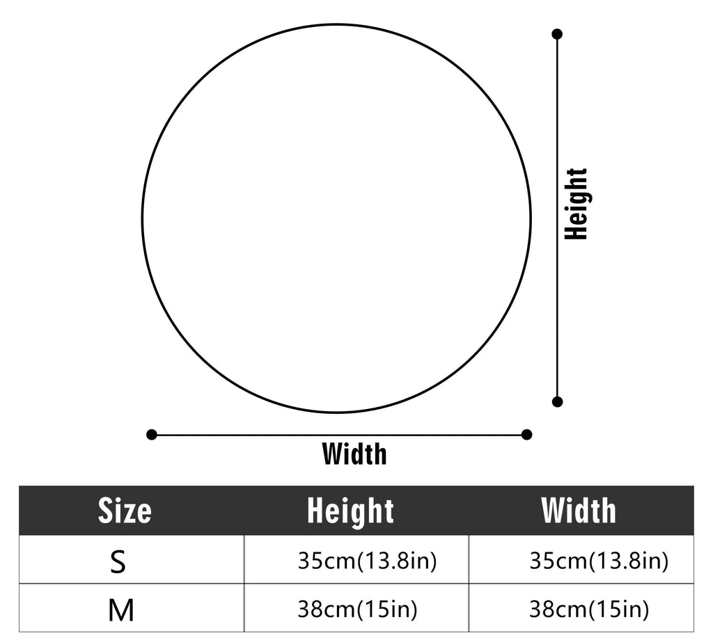 4/6/8 Peças de Jogos Americanos Redondos Elegantes em Bronze - Tapetes de Mesa Metálicos Antiderrapantes Adequados para Casamento, Banquete, Festa e Decoração de Mesa de Jantar Diária - Lavagem Manual Apenas, Textura Lisa, Conjunto de Mesa (4, 6, 8 Peças)