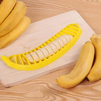 Banana Slicer, Multifunctional Fruit Cutting Tool, Banana Cutter, Fruit Separator, Fruit Salad Platter Divider, Kitchen Accessory, Perfect Partner for Beer Festivals, Christmas, Halloween, And Other Holidays