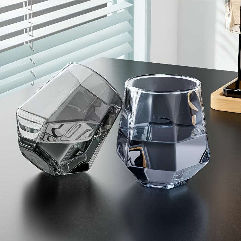 6 Peças de Copos de Vidro - Transparentes e Resistentes para Cerveja, Suco, Chá, Leite e Água - Ideais para Casa, Festas e Mesa de Jantar - Vidraria