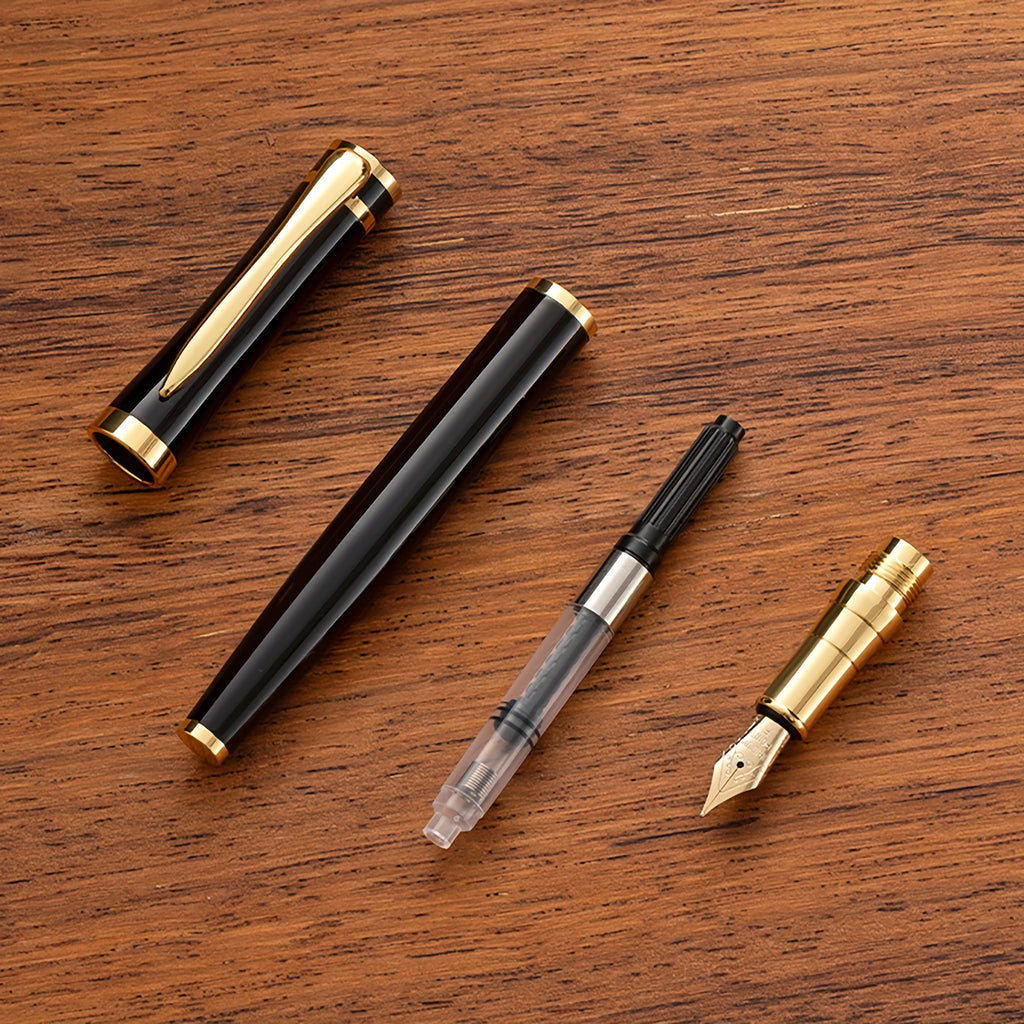 Caneta Tinteiro Luxo em Metal