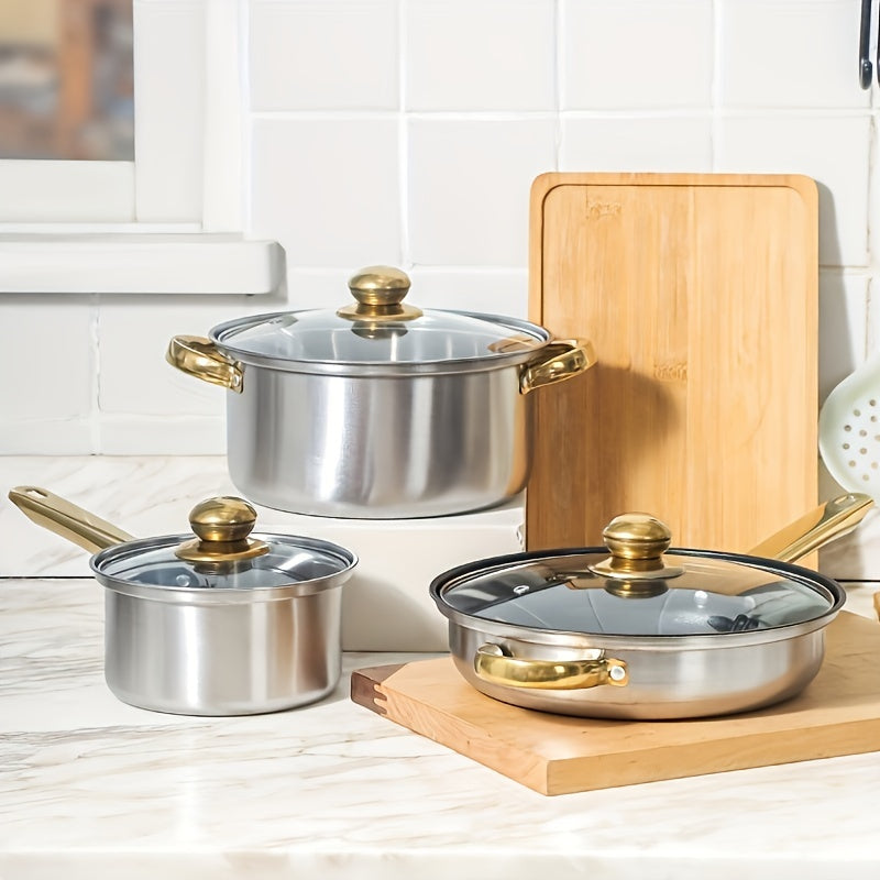 14 Peças Conjunto de Frigideira Preta com Protetores de Panela - Resistente ao Calor, Adequado para Vários Tamanhos de Protetores de Panela para Todos os Fogões, Protetores de Panela Profissional para Frituras e Salteados