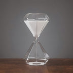 5-Minute Diamond Hourglass Timer Home Decor - Creative Gift for Friends and Family