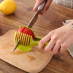 1 Peça Ferramenta Multifuncional para Cortar Legumes e Ovos - Utensílios de Cozinha Fáceis de Usar para Cortar Ovos, Batatas, Tomates, Limões, Maçãs, Utensílios de Cozinha Portáteis para Uso ao Ar Livre, Acessórios Essenciais para Cozinha