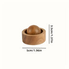 Diffusor de Aromas Elegante em Madeira, Design Rotativo para Interior do Carro & Quarto, Não Inflamável, Ideia de Presente Perfeita - Melhora a Qualidade do Ar com Fragrância, Perfume Doméstico