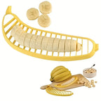 Banana Slicer, Multifunctional Fruit Cutting Tool, Banana Cutter, Fruit Separator, Fruit Salad Platter Divider, Kitchen Accessory, Perfect Partner for Beer Festivals, Christmas, Halloween, And Other Holidays