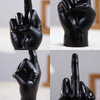 Escultura Gesto Irreverente em Resina