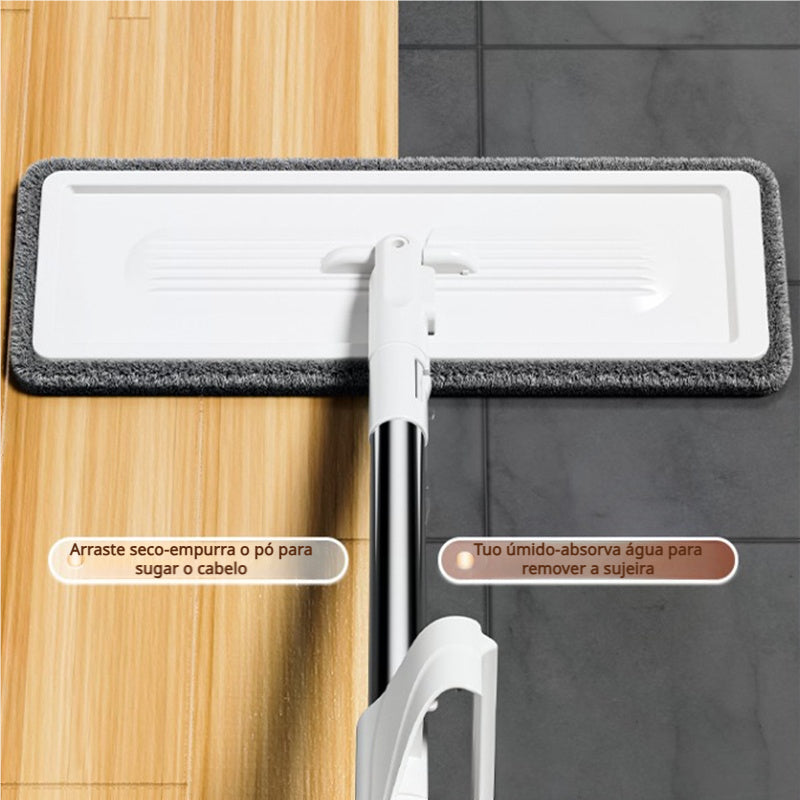 Complete 5-Piece Cleaning Kit: Broom + Mop + Dustpan + Bucket and Mop Set - S7