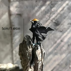 1/2/3pcs Mini Ancient Samurai & Warrior Statues - Miniature Figurines Suitable for Car Dashboard Decor, Aquarium Landscapes, Bonsai Displays, Samurai Micro Scenes - Historical Tabletop Collectibles
