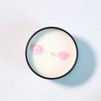 Vela Aromática de Cristal, Cera Premium de Soja com Lavanda e Outros Cheirosos Embutidos em Pétalas Decorativas – Presente Perfeito para Dia dos Namorados ou Mães (Amigas/Namoradas), Fragrância Duradoura Para Ambientes Internos, Idealpara Festas Ano Novo