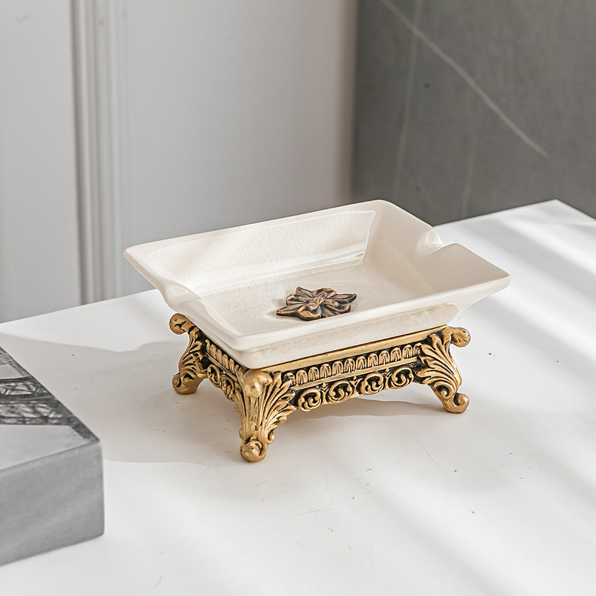 Conjunto de Acessórios de Banho Minimalista de Luxo Leve W003: Frasco de Gel de Banho e Sabonete Líquido com Design Criativo de Rachaduras de Gelo em Cerâmica, Porta-Escova de Dentes e Acessório Único para Banheiro de Hotel ou Casa