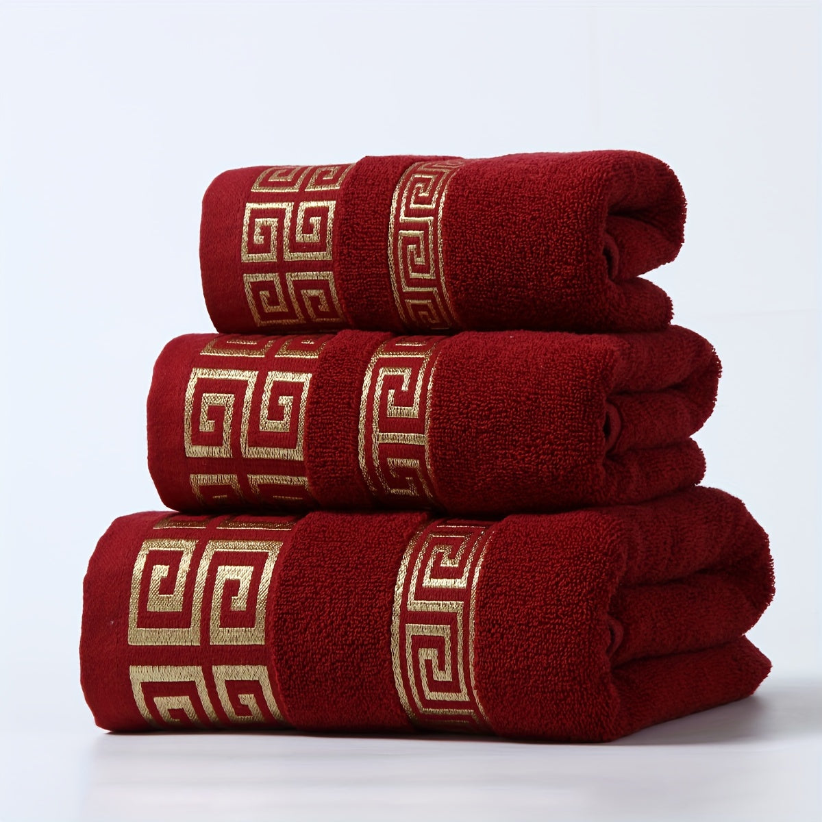 1 Toalha de Banho e Mão de Algodão Puro - Toalhas Macias, Absorventes e de Secagem Rápida para Banho, Lavagem de Rosto e Cuidados com o Cabelo - Toalha de Banho ou Envoltório 34x75cm e 70x140cm, Higiene para Uso Doméstico