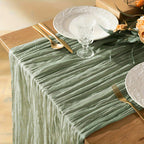 1 peça, toalha de mesa de jantar, toalha de mesa de jantar plissada Bali atmosférica, toalha de mesa de jantar elegante de cor sólida em tecido encerado, toalha de mesa de jantar de tecido para decoração de mesa de férias, decoração de casa, decoração de mesa de jantar, decoração de quarto