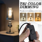 Luminária de Mesa de Luxo Leve - Ideal para Diversos Ambientes, Iluminação Auxiliar para Sala de Estar, Luz Ambiente para Balcão de Bar, Luminária de Leitura para Escritório, Decoração Temática e Iluminação Residencial