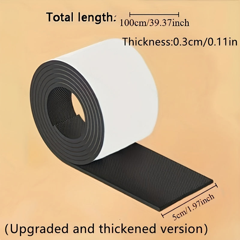 1 Roll 100.0 cm Home Silent Floor Mat - Floor Silent Tape, Suitable for Home and Office, Furniture Foot Mat, Compatible with Shoe Sole Repair Tape