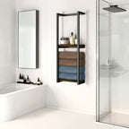 Prateleira de Parede em Metal Estilo French Country