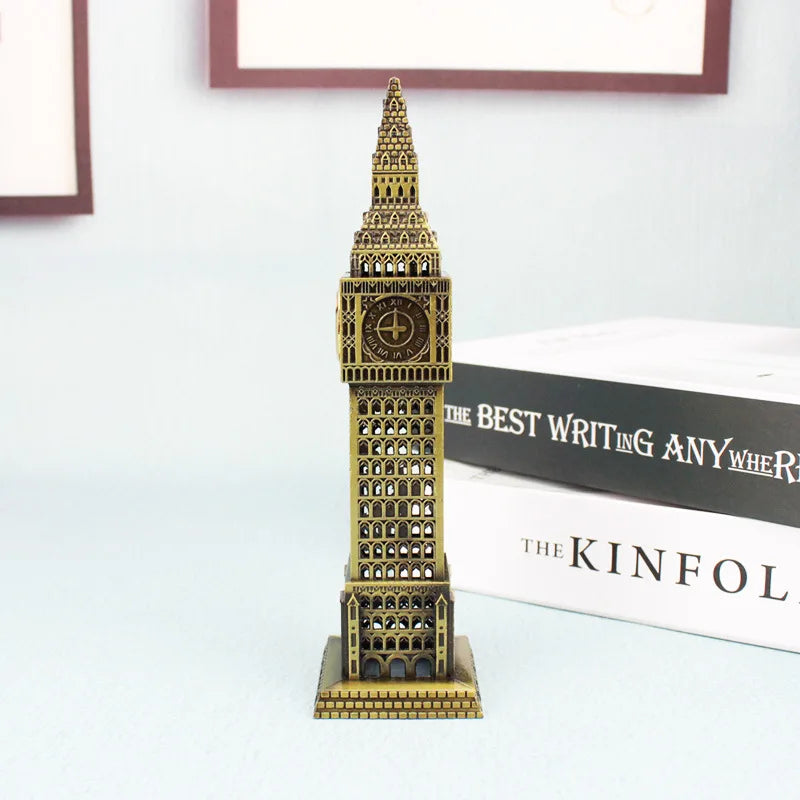 Modelo Decorativo Big Ben em Liga de Zinco