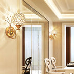 Arandela de Cristal Moderna para Parede