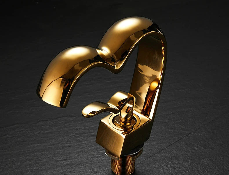 Torneira Cascata Contemporânea para Banheiro