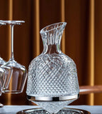 Decantador de Vinho Cristal Giratório 360°
