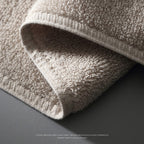 Toalha de Rosto e Corpo em Algodão Puro e Espesso com Bordado - Exclusivo para Hotéis, Luxo Classe A, Macia, Absorvente, Sem Desfiamento, Uso Doméstico, Salão de Beleza, SPA, Presente de Alta Qualidade