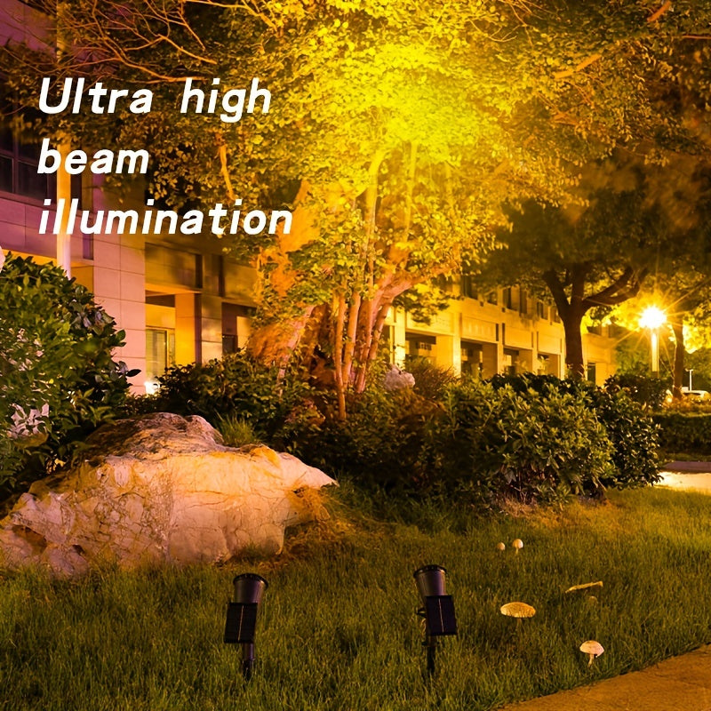 1 unidade de Refletor Externo com 9 LEDs, Detecção de Movimento e Cristal - Solar para Jardim, Gramado, Caminho, Varanda - Plástico Durável e Econômico, Ligar/Desligar