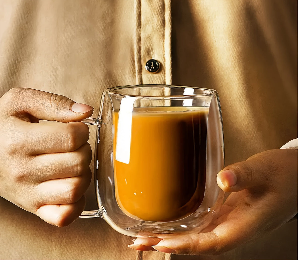 Favoritos do Oriente Médio: canecas duplas de borossilicato, xícaras de café, copos