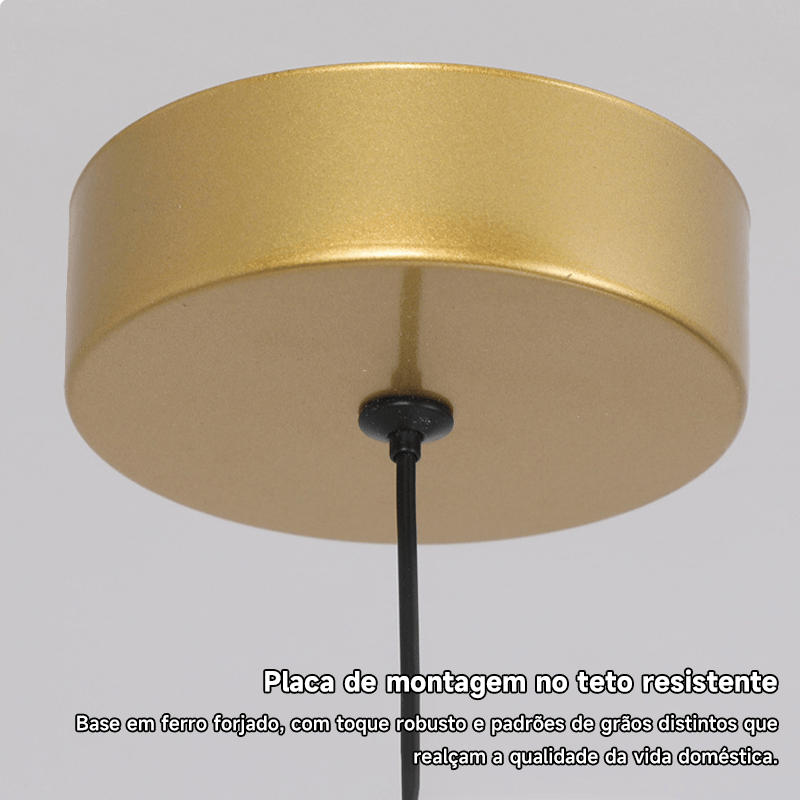 Luminária De Teto Pendente Led Moderna Lustre para Corredor Sala Quarto Moderna