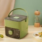 Portable Household Layer Ice Cube with Storage Bin ＆ Lid