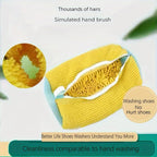 Saco de Lavagem para Sapatos na Máquina de Lavar, Fibra Macia com Envolvimento 360°, Zíper Durável e Reutilizável para Tênis e Sapatos