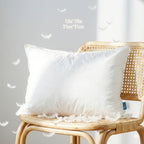 1pc Almofada de penas de ganso de luxo - Ultra-mole, de duas camadas, almofada quadrada decorativa branca com enchimento de alta qualidade para sofá, sofá e cama, estilo contemporâneo, lavável à máquina, almofada de sofá | Luxo decorativo | Almofada de penas fofa, almofada decorativa