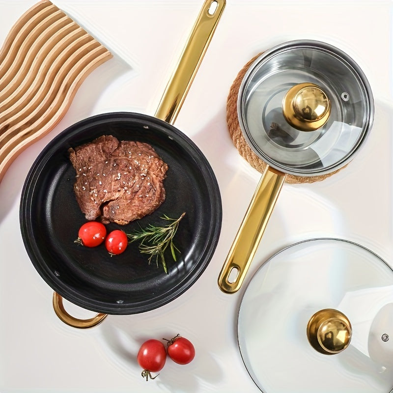 14 Peças Conjunto de Frigideira Preta com Protetores de Panela - Resistente ao Calor, Adequado para Vários Tamanhos de Protetores de Panela para Todos os Fogões, Protetores de Panela Profissional para Frituras e Salteados