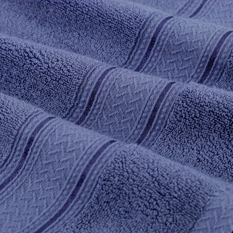 Conjunto de Toalhas de Banho de 2 Peças Premium, Toalhas de Algodão 100% Macias e Absorventes, Inodoro, Ideal para Casa, Férias, Banheiro de Casal, Presente de Natal