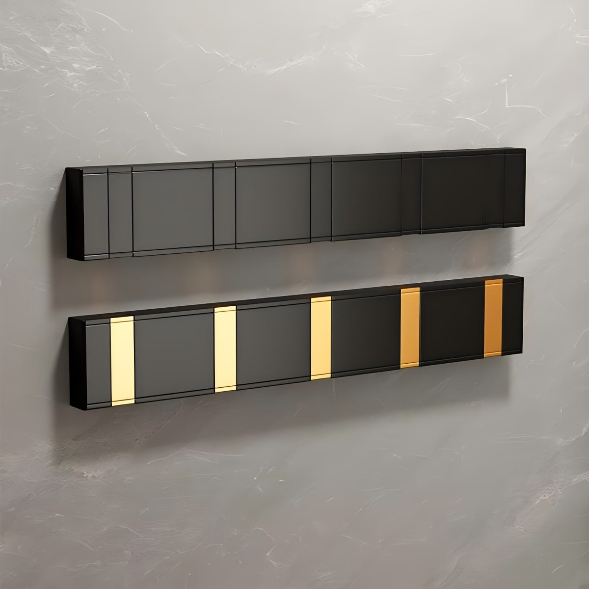 1 stylish door shelf, aluminum door back coat rack, no drilling, fashion style, clothing storage box, entrance door hanger, wall hanging cloth hooks, Mother's Day gift, for storing coats, hats, bags, clothes, towels, no drilling, kitchen decor, Utility Hooks