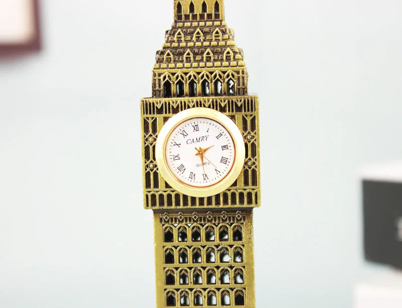Modelo Decorativo Big Ben em Liga de Zinco