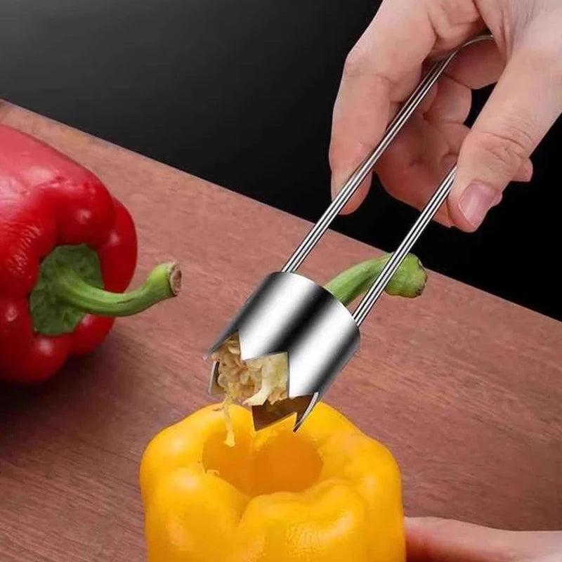Descaroçador de Frutas Multiuso em Aço Inoxidável