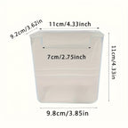 5 unidades de caixas de arrumação multifuncionais, cestos de fruta e legumes para frigorífico, recipientes para guardar snacks, caixas de arrumação de cozinha, caixas de arrumação universais para portas laterais e interiores de frigorífico, mantendo o frigorífico organizado, utensílios de cozinha