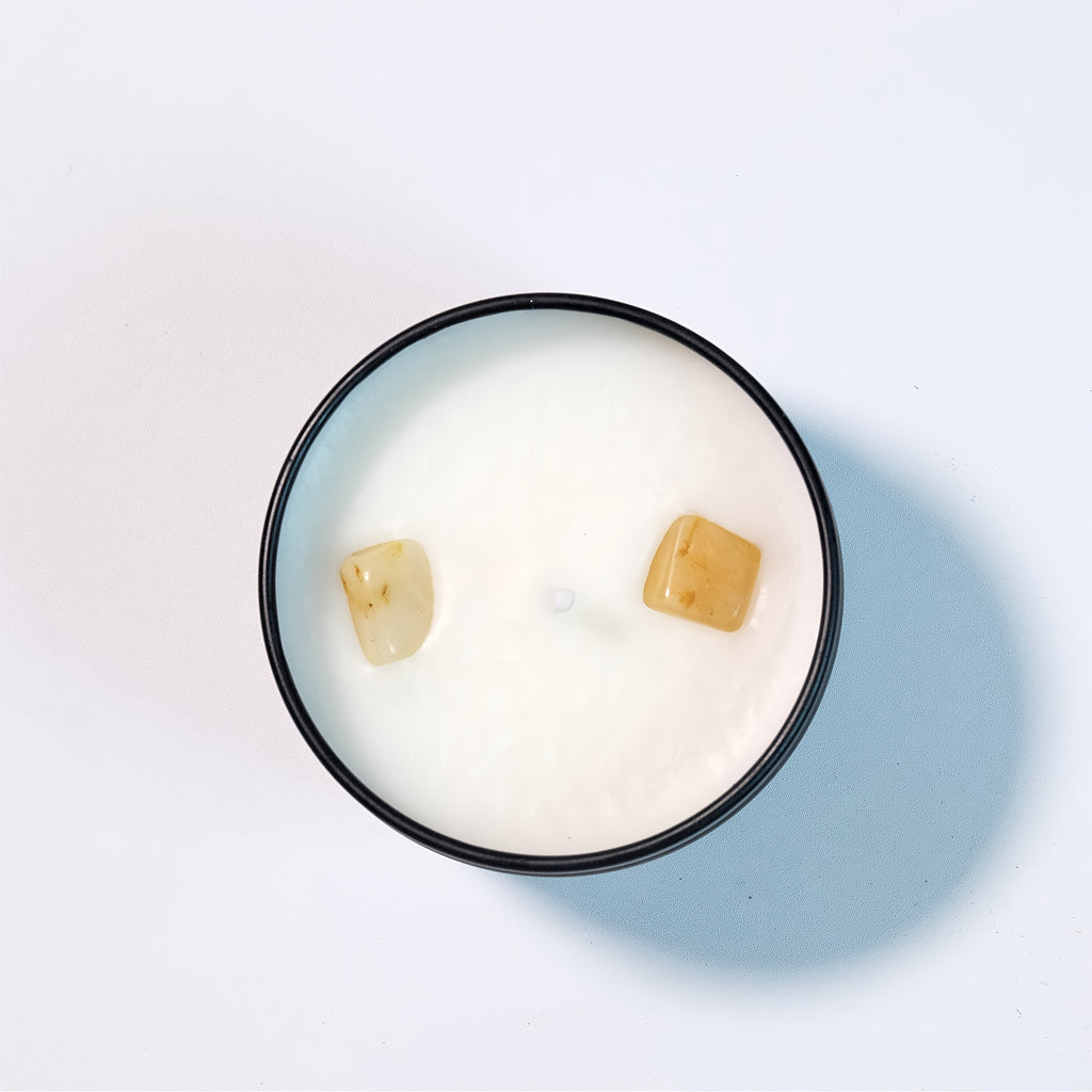 Vela Aromática de Cristal, Cera Premium de Soja com Lavanda e Outros Cheirosos Embutidos em Pétalas Decorativas – Presente Perfeito para Dia dos Namorados ou Mães (Amigas/Namoradas), Fragrância Duradoura Para Ambientes Internos, Idealpara Festas Ano Novo