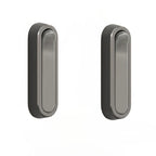 Conjunto de 2 Ganchos Dobráveis para Casacos | Ganchos de Parede Resistentes, Simples e Modernos, Ganchos de Parede Robustos em Alumínio, Adequados para Pendurar Casacos, Bolsas e Toalhas | Design Dobrável que Poupa Espaço, Ideal para Casas de Banho, Cozinhas, Hall de Entrada e Roupeiros