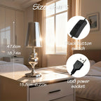 Luminária de Mesa de Luxo Leve - Ideal para Diversos Ambientes, Iluminação Auxiliar para Sala de Estar, Luz Ambiente para Balcão de Bar, Luminária de Leitura para Escritório, Decoração Temática e Iluminação Residencial