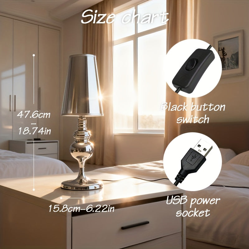 Luminária de Mesa de Luxo Leve - Ideal para Diversos Ambientes, Iluminação Auxiliar para Sala de Estar, Luz Ambiente para Balcão de Bar, Luminária de Leitura para Escritório, Decoração Temática e Iluminação Residencial