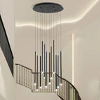 Lustre LED Moderno para Escadas e Salas de Estar