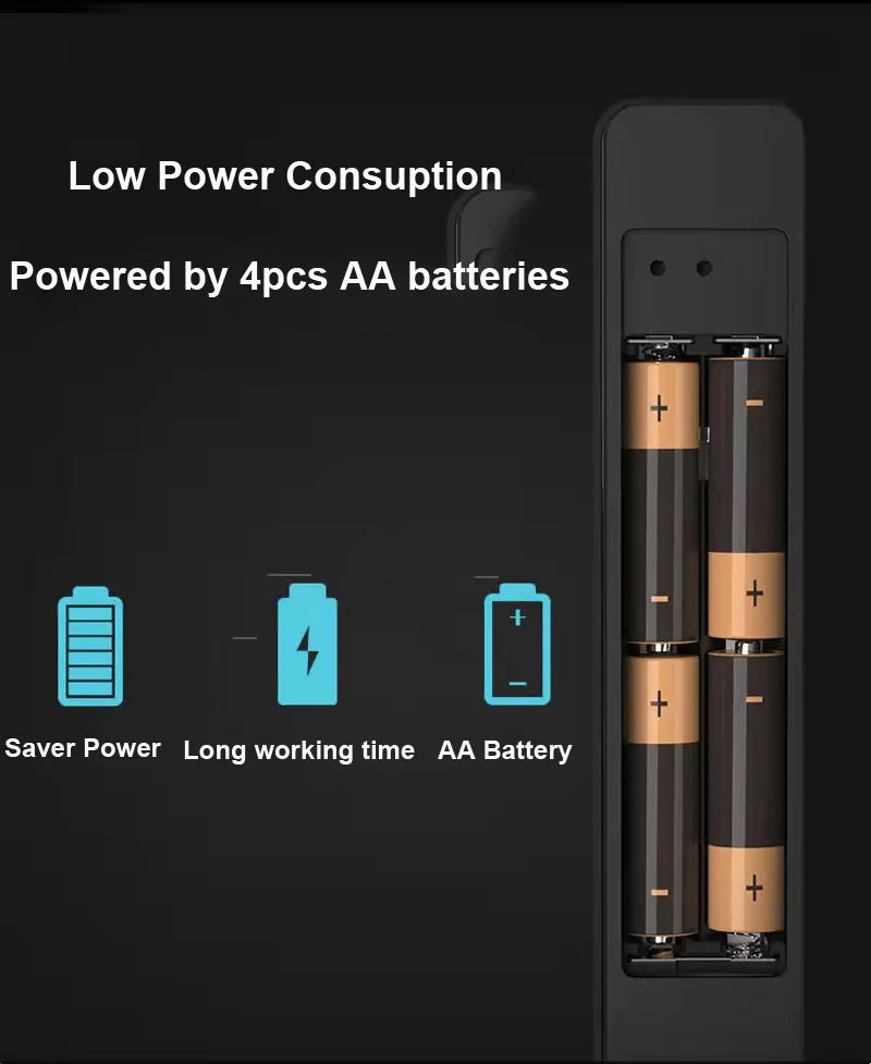 Fechadura Biométrica TTLock para Portas de Vidro