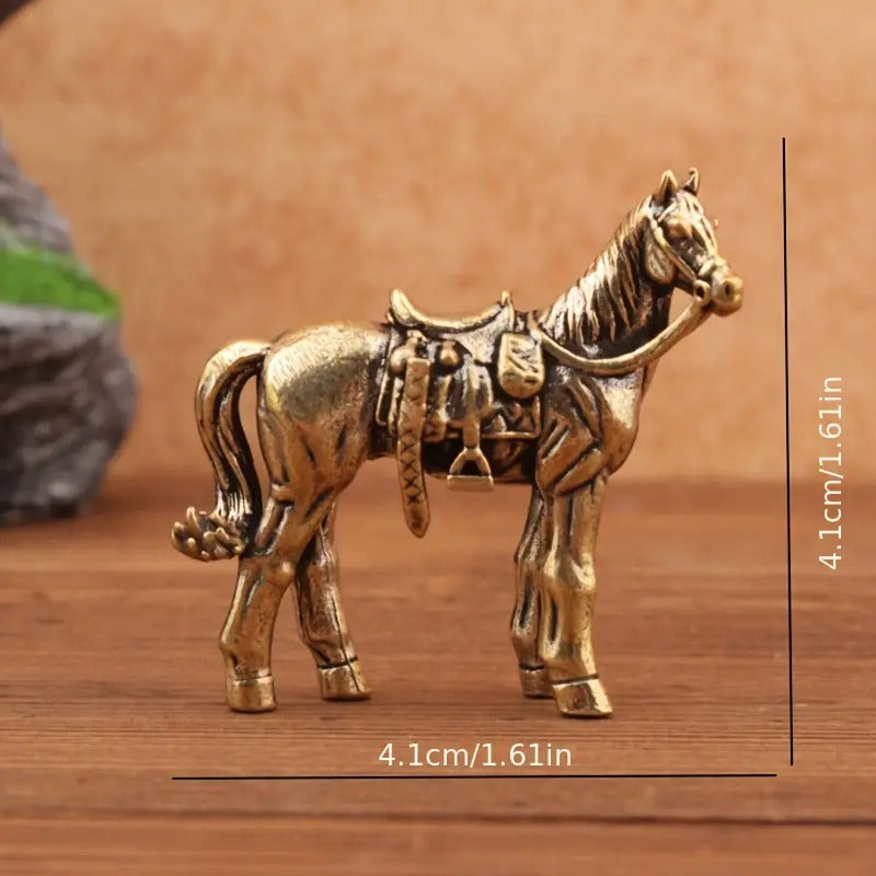 Dois Bonitos Cavalos de Figura para Decoração de Casa e Escritório