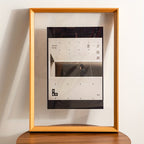 1 peça Moldura Flutuante 8,5x11, 8x10, 6x8, Moldura de Vidro Dupla Camada, Moldura de Madeira, Exibe Fotos de até 21,59x27,94 cm em Qualquer Tamanho, Montável na Parede ou de Apoio de Mesa, Madeira Natural