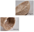 Arandela de Pedra Mármore Wabi-Sabi